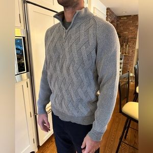 Tommy Bahama Quarter Zip Knit Sweater
